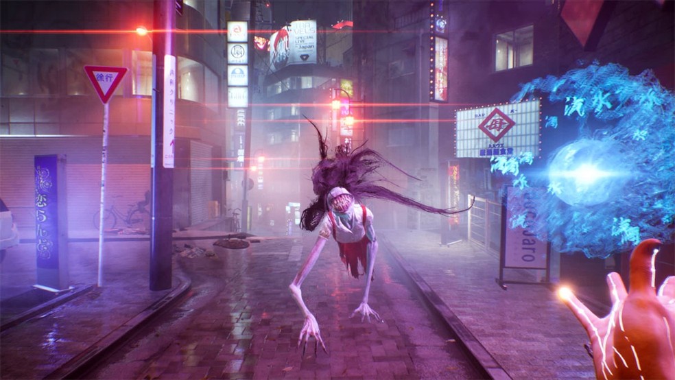 Ghostwire: Tokyo mistura ação e combate em primeira pessoa contra demônios do folclore japonês — Foto: Divulgação/Ghostwire: Tokyo