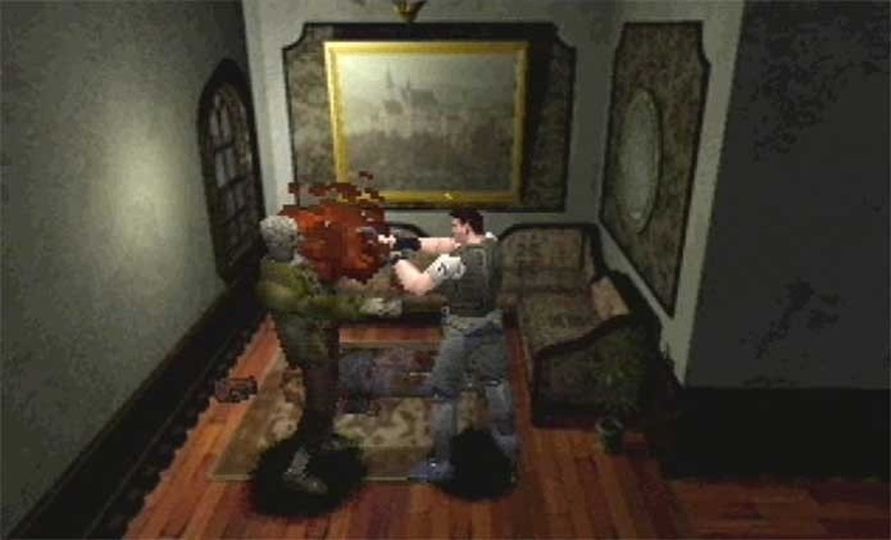 Resident Evil 1 é um absoluto clássico do horror — Foto:  Divulgação/Capcom