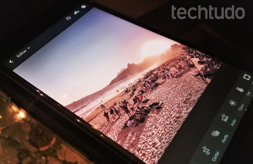 Presets do Lightroom free: app tem efeitos para fotos — Foto: Barbara Mannara/TechTudo