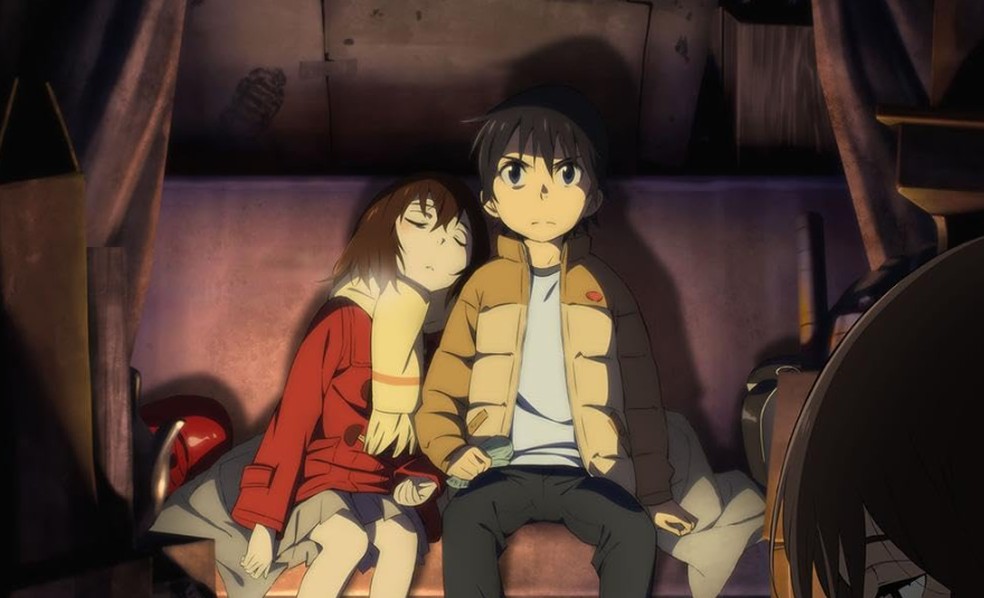 Erased está disponível para assistir no Crunchyroll  — Foto: Divulgação/IMDb