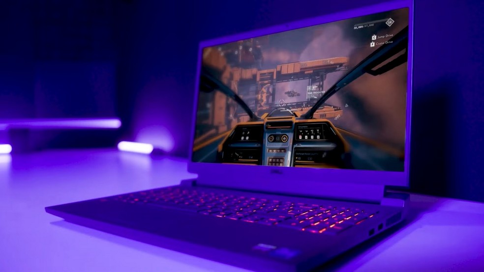 Dell G15 vem com uma placa de vídeo dedicada GeForce GTX 1650, da Nvidia — Foto: Divulgação/Dell