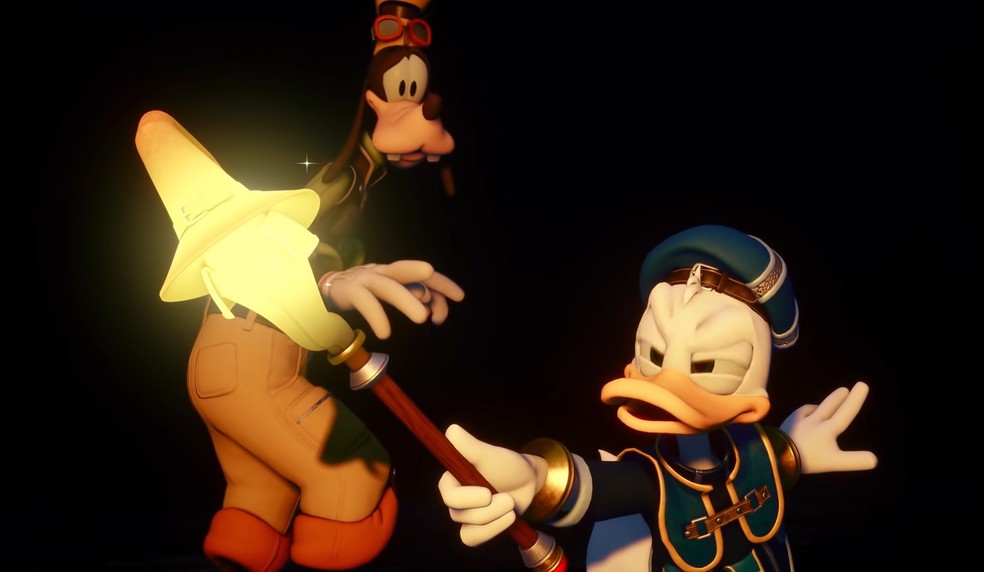 Pateta e Pato Donald aparecem em primeiro teaser de Kingdom Hearts 4 — Foto: Divulgação/Square Enix