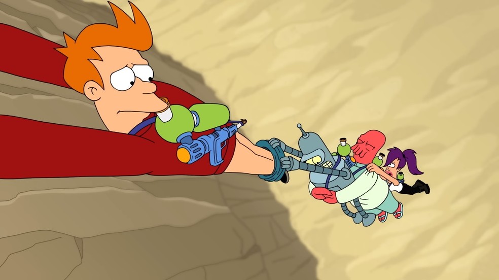 A nova temporada de Futurama conquistou críticas elogiosas da imprensa, mas também chamou atenção pelo clima de "repetição" nos episódios — Foto: Divulgação/Star+