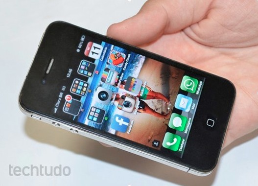 O iPhone 4 é lembrado até hoje por causa do design arrojado para a época; smartphone foi lançado em 2010