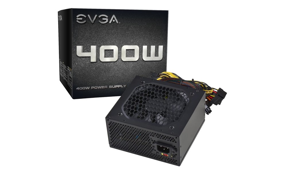 EVGA 400N1 é uma fonte que oferece proteções para aumentar a vida útil do equipamento — Foto: Divulgação/EVGA