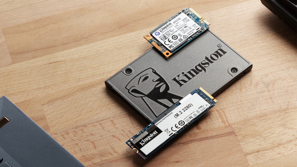 Existem diversos tipos de SSD no mercado atual — Foto: Divulgação/Kingston