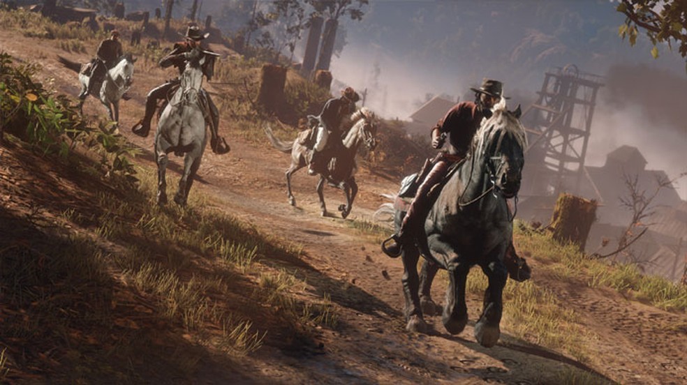 Red Dead Online, modo multiplayer de Red Dead Redemption 2, também receberá novas corridas — Foto: Reprodução/Rockstar
