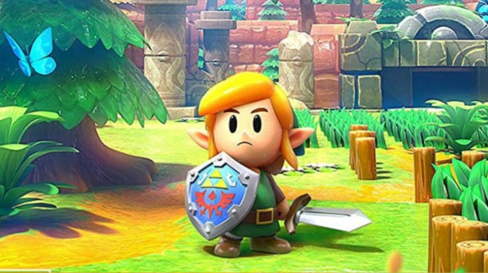 The Legend of Zelda Link's Awakening é um grande fenômeno de vendas no Switch — Foto: Divulgação / Nintendo