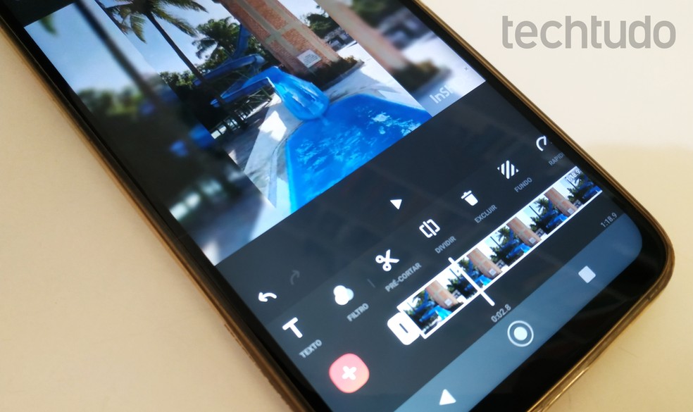 Apps de vídeos oferecem ferramentas de edição e são gratuitos — Foto: Raquel Freire/TechTudo