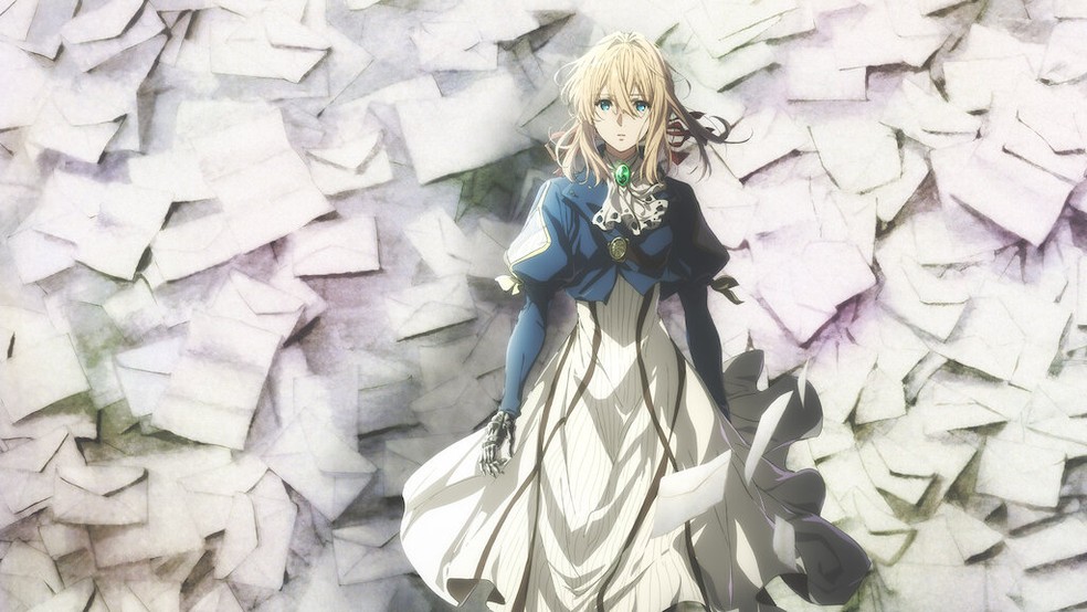 Violet Evergarden é uma adaptação é uma série da light novel japonesa homônima, escrita por Kana Akatsuki e ilustrada por Akiko Takase — Foto: Divulgação/Netflix