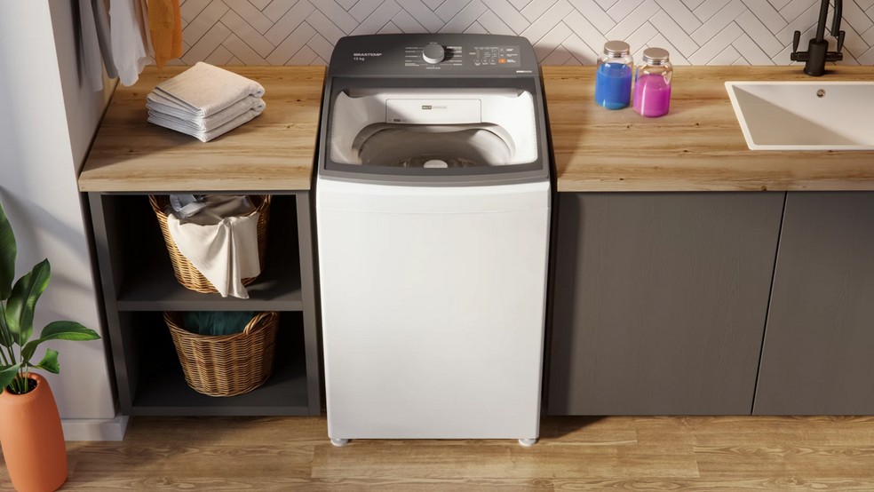 Confira cinco modelos de máquina de lavar Brastemp de 15 kg para comprar em 2024 — Foto: Reprodução/Brastemp