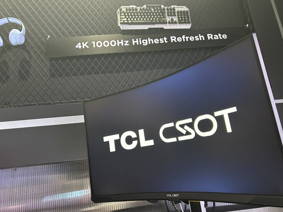 TCL terá o primeiro monitor 4K com 1000 Hz de taxa de atualização — Foto: Reprodução/Blur Busters