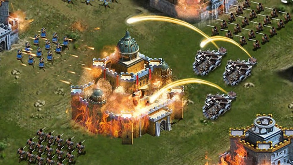 Com destaque para as alianças e campeonatos on-line, Clash of Kings - Last Empire possui vários elementos fantásticos (Foto: Divulgação) — Foto: TechTudo
