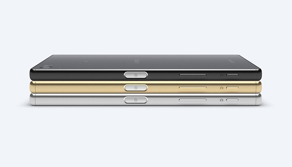 Xperia Z5 Premium possui leitor de impressões digitais (Foto: Divulgação/Sony) — Foto: TechTudo