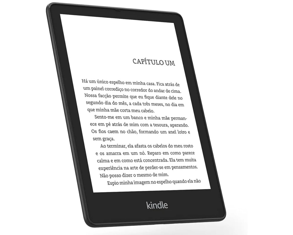 Kindle Paperwhite Signature Edition tem mais armazenamento que o modelo padrão — Foto: Divulgação/Amazon