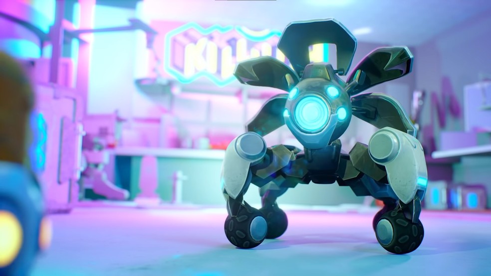 Killjoy terá um robô capaz de detectar inimigos próximos, avançando contra eles para explodir — Foto: Reprodução/Riot Games