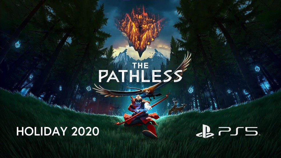 The Pathless já havia sido revelado para PC e iOS, mas agora está a caminho do PS4 e PS5 — Foto: Reprodução/PlayStation