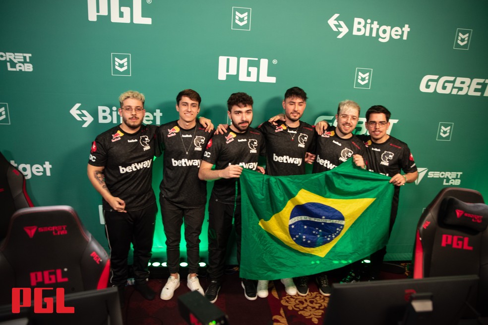 Atual melhor equipe das Américas, FURIA Esports é a principal esperança de título para o Brasil no PGL Major Antwerp 2022 — Foto: Divulgação/PGL