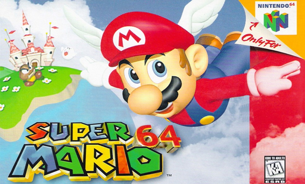 Super Mario 64 foi o maior sucesso da plataforma — Foto: Reprodução/Nintendo Wiki