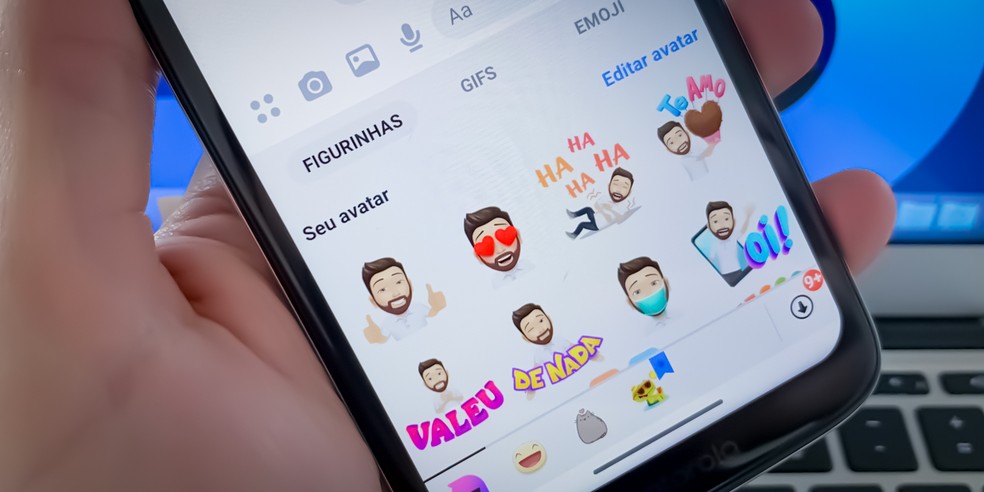 Avatares podem ser utilizados durante chamadas de vídeo no Messenger e no Instagram — Foto: Helito Beggiora/TechTudo