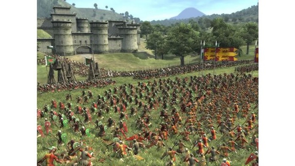 Com um excelente visual, Medieval II: Total War Kingdoms tem batalhas medievais históricas e ótimas opções de partida multiplayer (Foto: Divulgação) — Foto: TechTudo