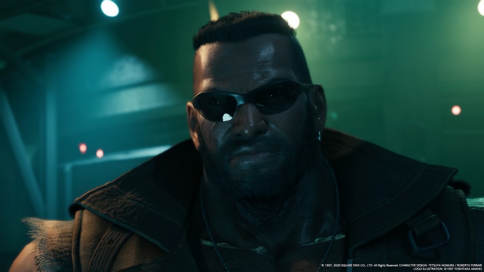 Barret está em Final Fantasy VII Remake e Final Fantasy VII Rebirth — Foto: Reprodução/Bruno Magalhães