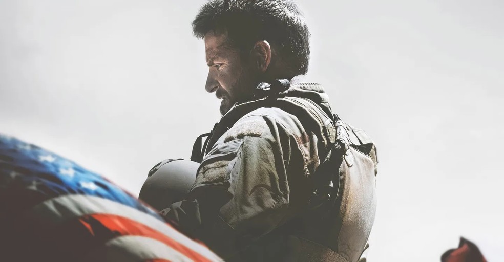 A vida do combatente Chris Kyle é narrada em Sniper Americano — Foto: Reprodução/IMDb