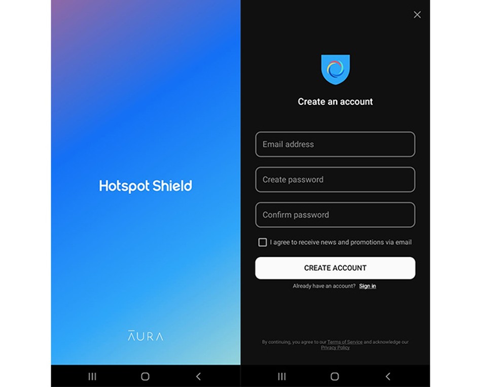 Hotspot Shield é um aplicativo gratuito de VPN — Foto: Reprodução/Beatriz Maxima