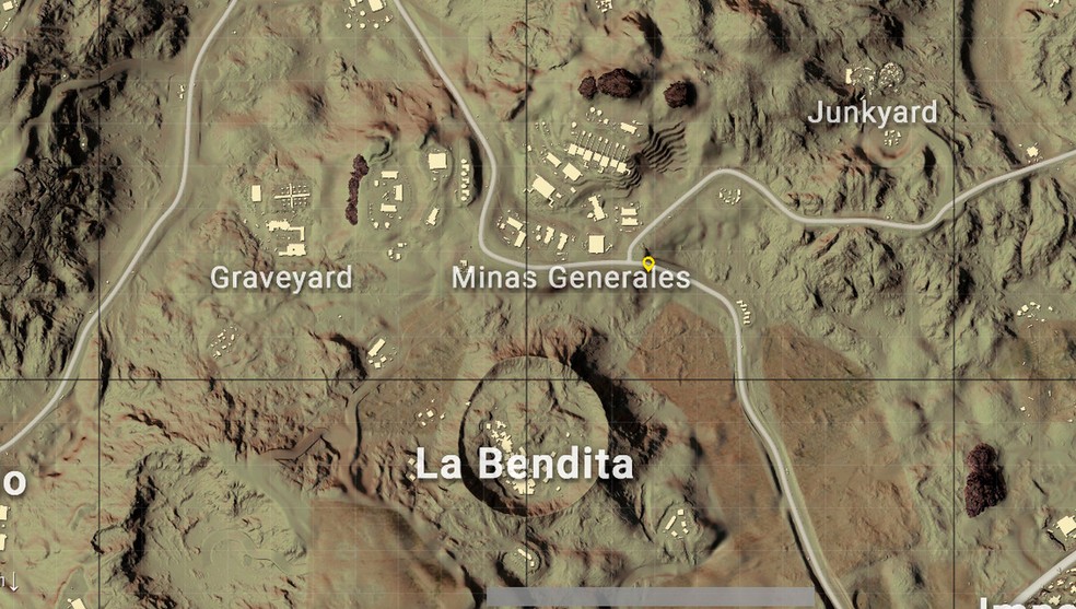 "Minas Generales" é uma homenagem ao estado mineiro em PUBG — Foto: Reprodução/Rafael Monteiro