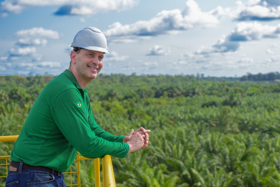 Milton Steagall, CEO do grupo BBF: empresa planeja inaugurar planta na ZFM para produzir até 500 mil metros cúbicos de biocombustível ao ano — Foto: Divulgação