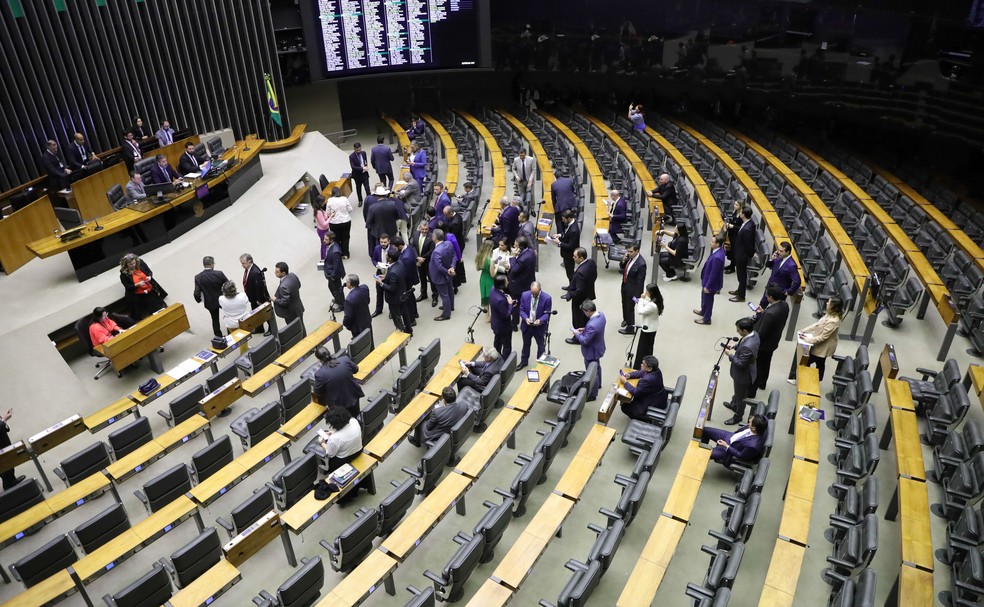 Plenário da Câmara dos Deputados — Foto: Mário Agra/Câmara dos Deputados
