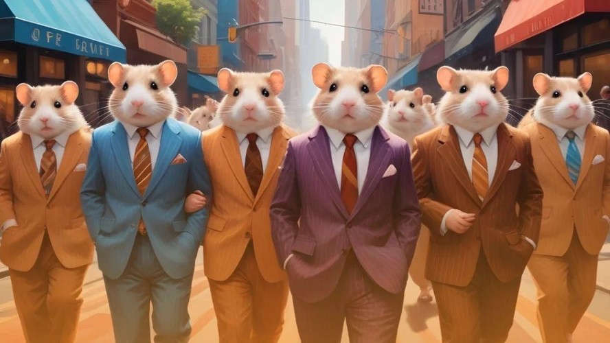 Imagem publicada pelo perfil do 'Hamster Kombat' no X