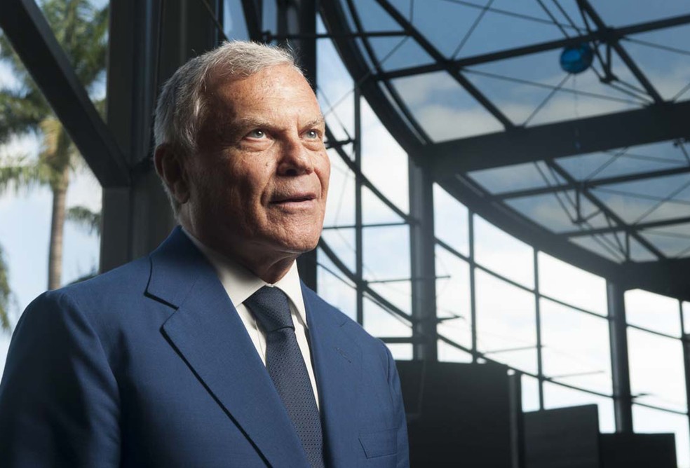 Martin Sorrell: “Precisamos obter margens. Margens. As nossas margens são metade do que deveriam ser” — Foto: Silvia Zamboni/Valor