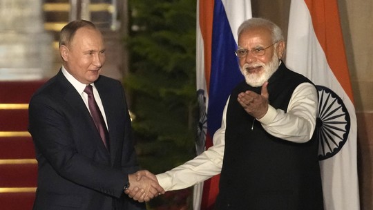 FT: Índia e Rússia ampliam comércio apesar de guerra na Ucrânia
