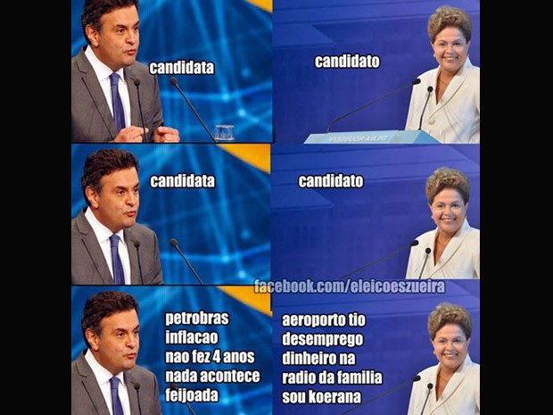 meme - debate (Foto: Reprodução)