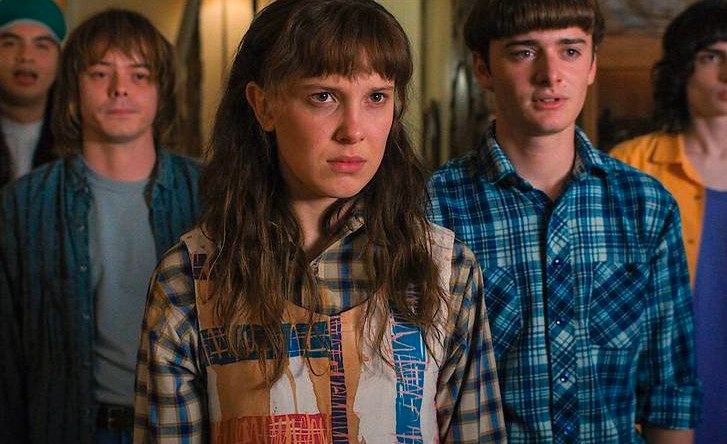 A atriz Millie Bobby Brown em cena da quarta temporada da série Stranger Things (Foto: Reprodução)