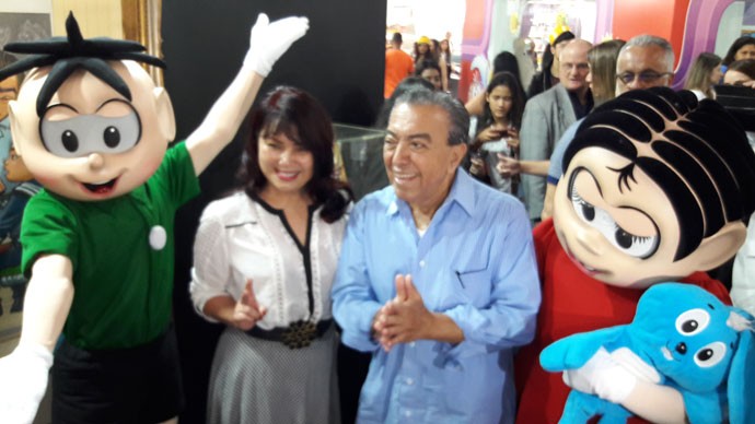 Mauricio de Sousa abre seu espaço na Bienal Internacional do Livro de SP