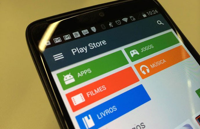 Google Play, loja de aplicativos e conteúdos digitais do Google.