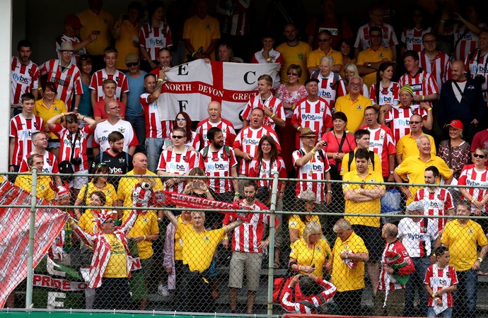 fluminense x exeter city (Foto: André Durão)