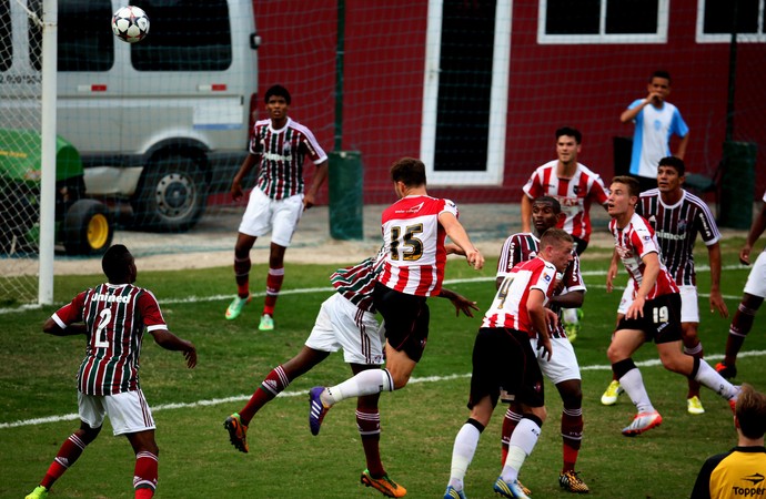 fluminense x exeter city (Foto: André Durão)