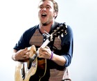 Phillip Phillips bota plateia para fazer 'ooô' (Flavio Moraes/G1)