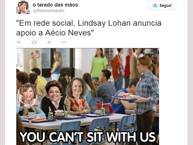 meme - lindsay lohan (Foto: Reprodução)