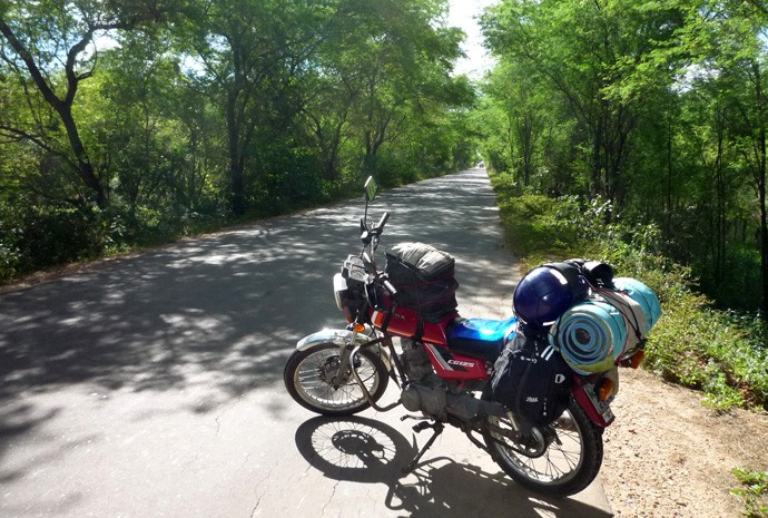 Viagem de moto