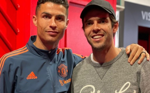Kaká registra reencontro com Cristiano Ronaldo: "Sempre bom te ver"