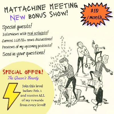 Mattachine Meeting w/ Rumi Missabu!