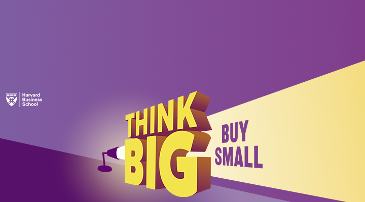 Think Big, Buy Small