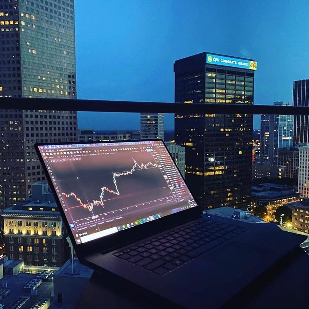 Wykres TradingView na Instagramie @nasdaq.forex