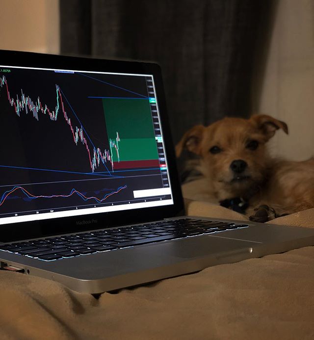 Carta TradingView pada Instagram @joey_vittorelli