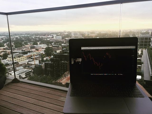 رسم بياني من TradingView على حساب إنستغرام @jake_ofalltrades13