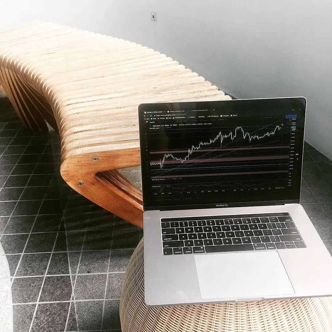 Gráfico de TradingView en @crystal_waston1 de Instagram